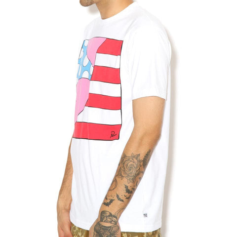 Spots & Stripes Tee White