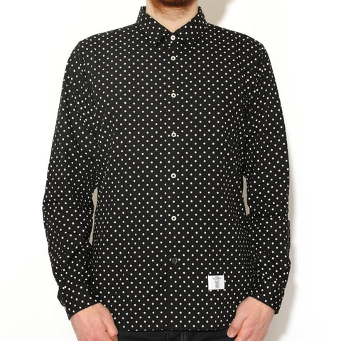 L/S OG Dot Board Shirts Faded Tailor Black