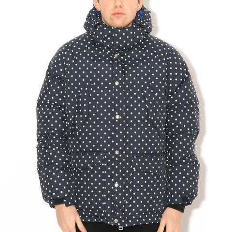 Summit Down Insulated Parka Navy Dot