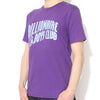 S/S Classic Arch Logo TShirt Royal Purple/Light Blue