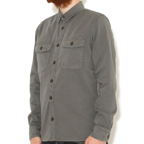 Loggerhead LS Shirt French Sateen Storm