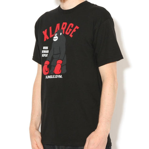 Sporty George Tee Black