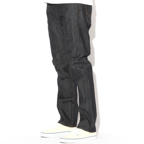ED - Black 05. Label Red Listed Selvedge Denim Blue Unwashed