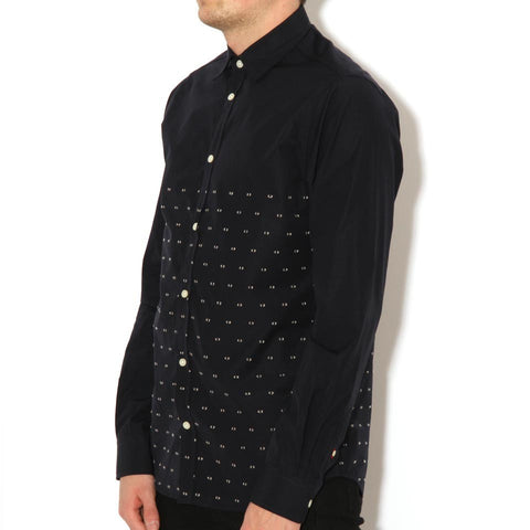 Anton Coupe Shirt Polka Navy