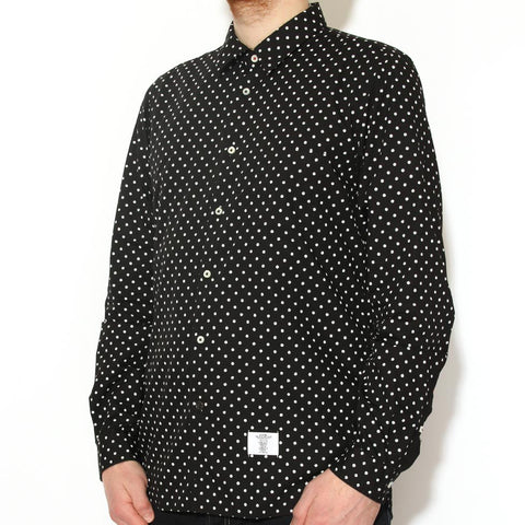 L/S OG Dot Board Shirts Faded Tailor Black