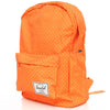 Classic Backpack Orange Polka Dot