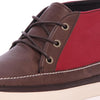 U Mesa 79 CA Leather Canvas Dark Brown/Red