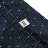 Work LS Shirt Japanese Dots Denim Blue Stone Wash