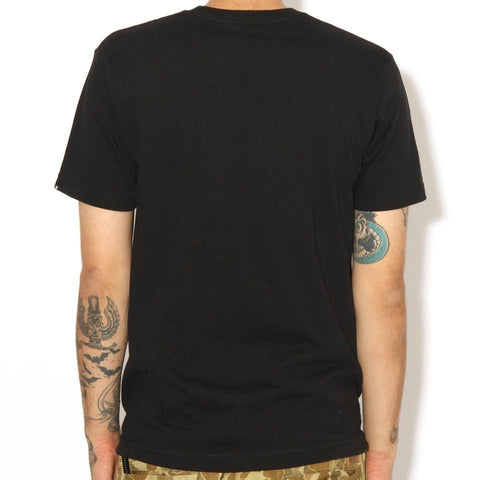 S/S PD Check T-Shirt Black