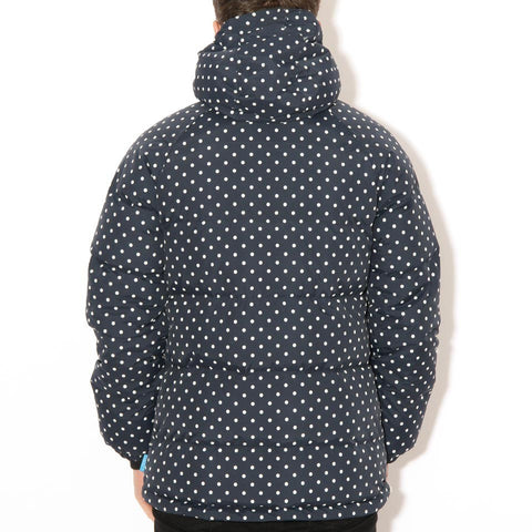 Summit Down Insulated Parka Navy Dot