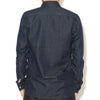 Work LS Shirt Japanese Dots Denim Blue Stone Wash