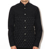 Anton Coupe Shirt Polka Navy