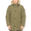 Hoosac Hooded Mountain Parka Real Fur Olive Drab