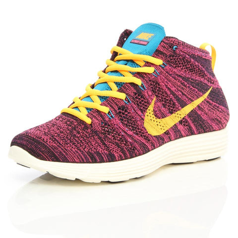 Lunar Flyknit Chukka Black/Laser Orange