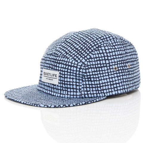 Squares 5 Panel Lightt Blue/Navy