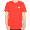 Basic Logo Tee Bright Red