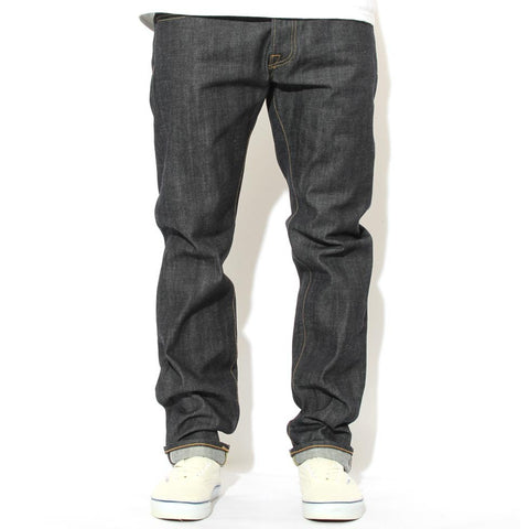 ED-55 Relaxed Red Listed Selvage Denim Blue Un-washed